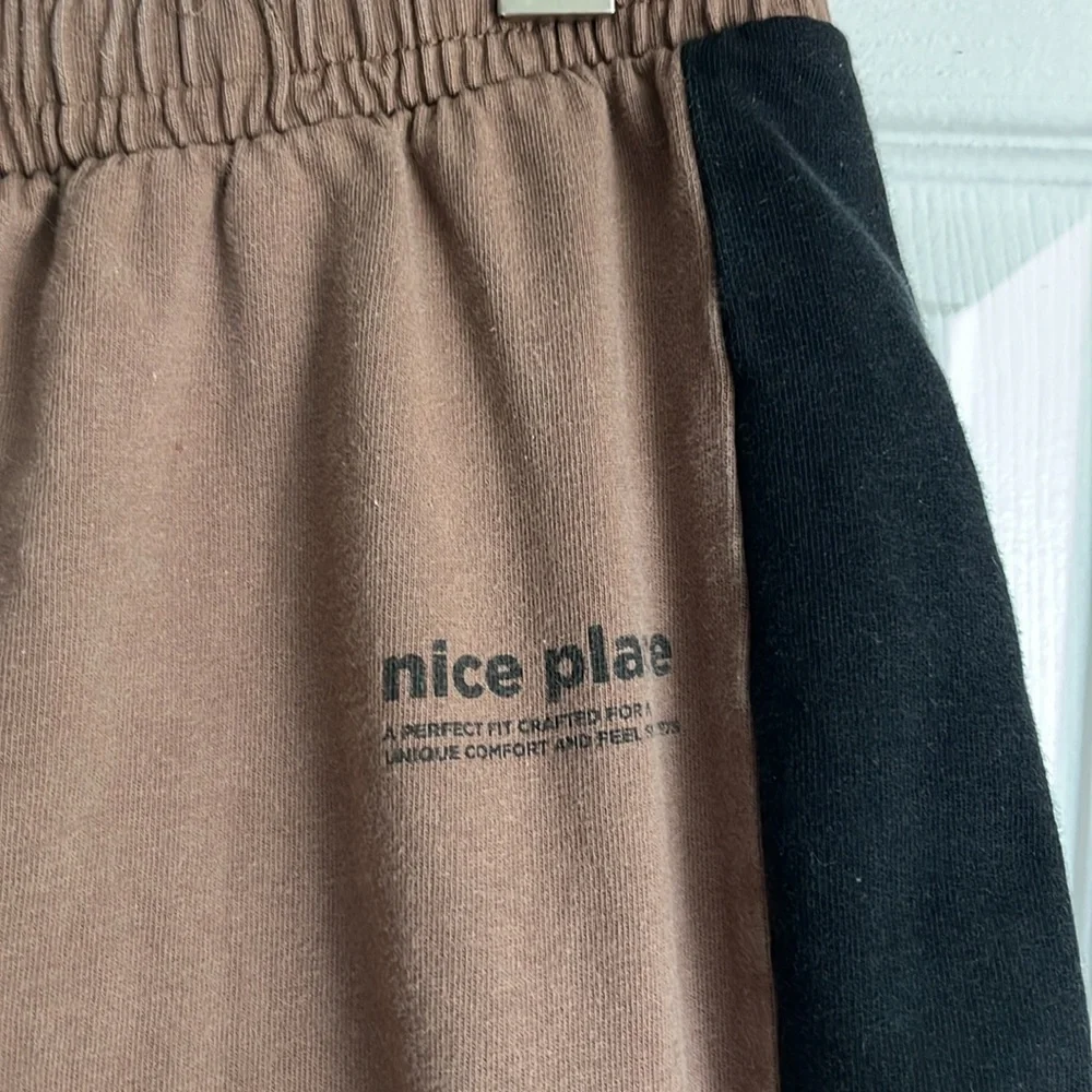 Zara 11-12 brown black cotton sweat comfy shorts
